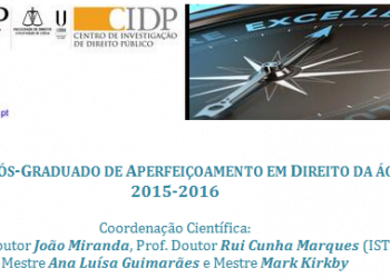 ERSAR e ICJP promovem 3º Curso de Pós-Graduação em Direito da Água