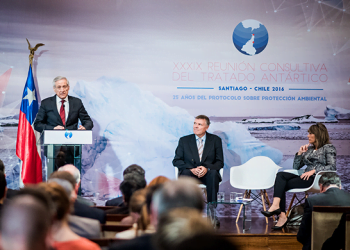 Futuro da Antártida debatido no Chile com foco nas alterações climáticas