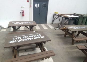 SPV terá 42 mesas no espaço de refeição resultado da reciclagem da edição anterior