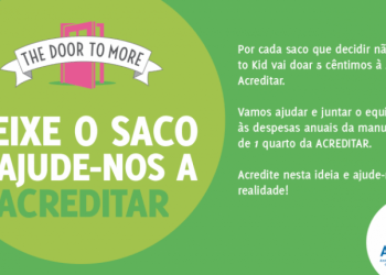Kid to Kid poupa 210.000 sacos ao ambiente e contribui para a Associação Acreditar