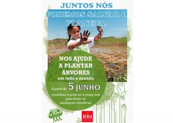 RIU inicia campanha de angariação com a Plant-for-the-Planet