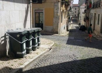 Câmara de Lisboa instala 230 contentores no Bairro Alto para evitar acumulação de lixo