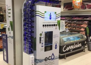 Pingo Doce lança sistema de reenchimento de garrafas de água