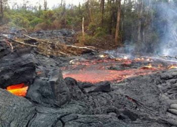 Havai: Vulcão Kilauea entra de novo em erupção e aproxima-se de habitações