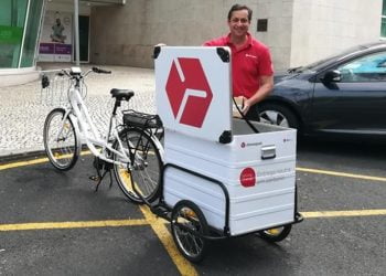 Chronopost aposta em bicicletas elétricas para distribuir encomendas em Lisboa