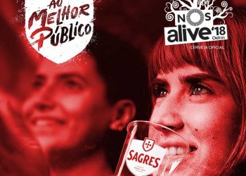 Cerveja Sagres com copos biodegradáveis de origem 100% vegetal