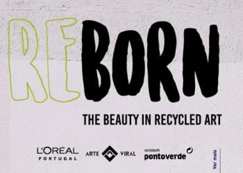Sociedade Ponto Verde e L’Oréal transformam embalagens de plástico em arte