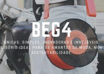 Beg4: Depois de ouvir discos de vinil até os riscar, reutilizá-los como malas