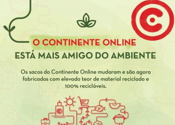 Continente Online está mais amigo do ambiente
