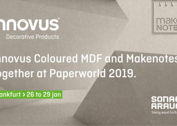 Sonae Arauco e Makenotes juntas na Paperworld 2019 em Frankfurt