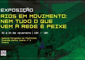 ASPEA organiza exposição “Rios em movimento: nem tudo o que vem à rede é peixe”