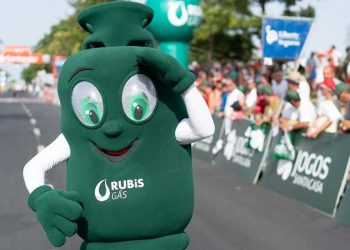 Expo Lourinhã 2019 com copos reutilizáveis da Rubis Gás