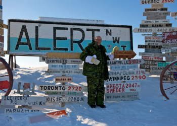 Alert, a menos de 900 quilómetros do Polo Norte, registou recorde de calor