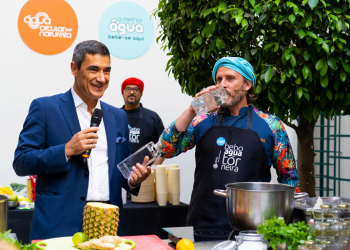 Pátio da Água recebe Chakall que dá dicas de como poupar água e aproveitar os alimentos na cozinha