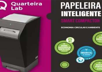 Papeleiras inteligentes instaladas em Quarteira