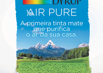 Dyrup Air Pure: A primeira tinta mate que purifica o ar da sua casa
