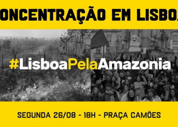 “Todos precisamos de oxigénio”: Lisboa une-se pela Amazónia hoje na Praça Camões