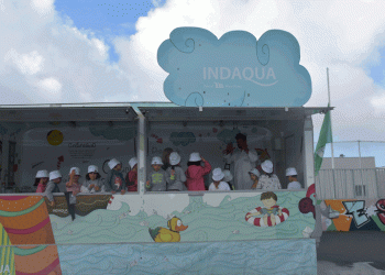 Indaqua incentiva crianças para o consumo consciente de água da torneira