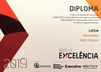 Lipor vence primeiro lugar no Índice de Excelência no trabalho