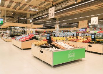 Auchan atinge meta de 90% de embalagens mais sustentáveis colocadas no mercado