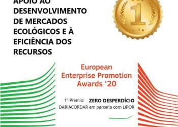 Projeto Zero Desperdício vence os European Enterprise Promotion Awards 2020 do IAPMEI