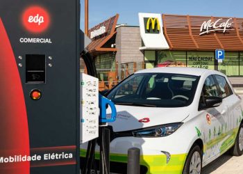 EDP vai instalar até 150 pontos de carregamento rápido nos restaurantes McDonald’s