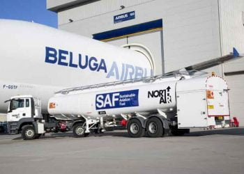 Airbus aposta em combustível de aviação sustentável como parte do seu compromisso para a descarbonização