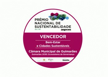 Guimarães reconhecida com “Prémio Nacional de Sustentabilidade” pelo Grupo Cofina