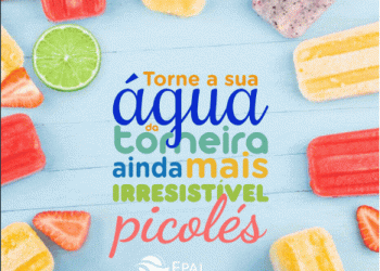 Nova edição do livro “Torne a sua água da torneira ainda mais irresistível” com receita de picolés