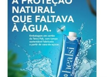 Tetra Pak e Healsi lançam nova embalagem de cartão para água