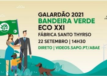 Cerimónia da Bandeira Verde ECOXXI 2021 decorre em Santo Tirso