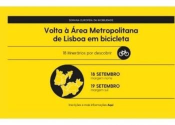 “Volta à Área Metropolitana de Lisboa em bicicleta” decorre nos dias 18 e 19 de setembro
