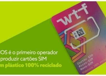 NOS lança os primeiros cartões SIM produzidos em plástico 100% reciclado