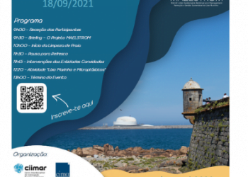 Projeto MAELSTROM promove ação de limpeza na Praia do Castelo do Queijo