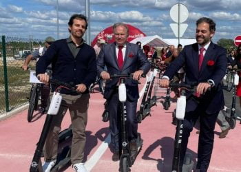 Trotinetes partilhadas da Bird chegam a Almeirim