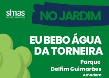 SIMAS de Oeiras e Amadora distribuem água fresca aromatizada no Parque Delfim Guimarães