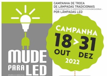 Município de Almeirim apoia população na troca de lâmpadas tradicionais por LED