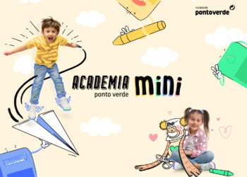 Academia Ponto Verde Mini é o novo projeto pioneiro da Sociedade Ponto Verde para crianças