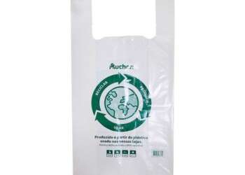 Novo serviço da Auchan permite a devolução de sacos de plástico em compras online