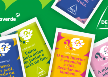 “Quem sou eu?” é o desafio da Sociedade Ponto Verde nos pacotes de açúcar da Delta Cafés