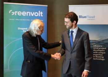Greenvolt e Bluefloat em parceria para desbloquear potencial da energia eólica flutuante em Portugal
