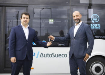 Auto Sueco Portugal entrega primeiro autocarro 100% elétrico à Guimabus