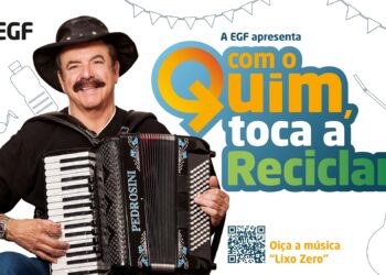 Campanha da EGF conta com Quim Barreiros para promover boas práticas ambientais