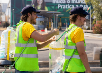 Recolha de plástico cresce 16% durante a Jornada Mundial da Juventude face ao mesmo período de 2022