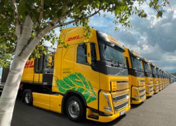 DHL reduz em média 83% das emissões de carbono de carga da Fórmula 1