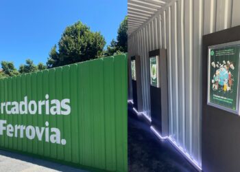 Contentor verde da MEDWAY estará em exposição em Barcelos