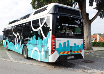 Autocarro movido a hidrogénio em circulação no Médio Tejo