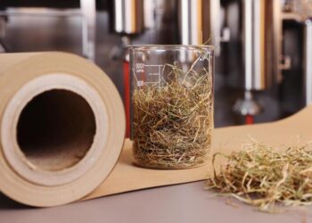 DS Smith quer fabricar papel a partir de palha e cereais