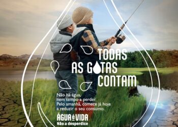 Campanha reforça apelo à redução do consumo de água