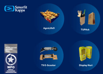 Smurfit Kappa reconhecida nos WorldStar Awards pelas suas inovadoras embalagens sustentáveis